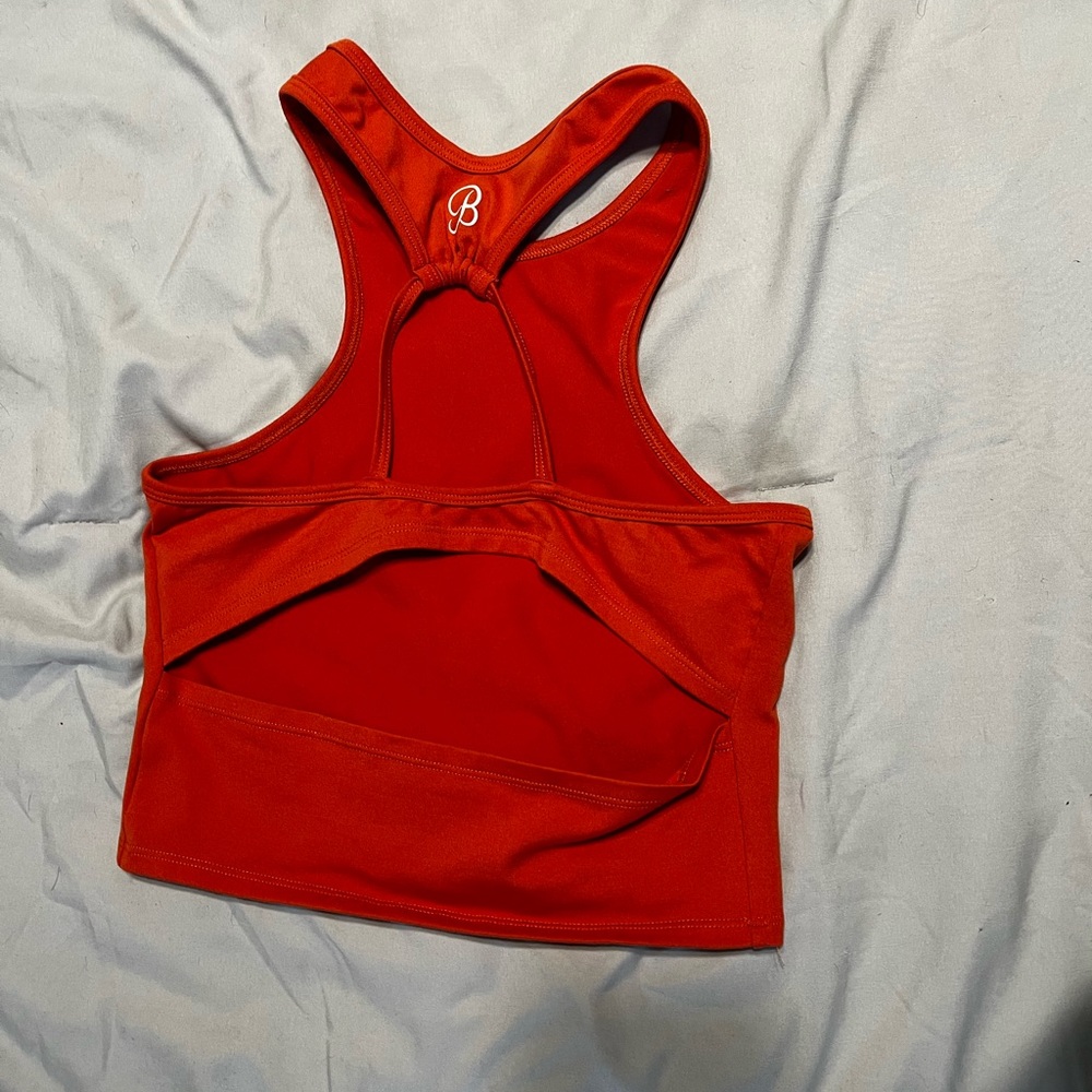 Bombshell Sportswear open back crop top